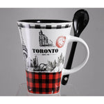 TORONTO SOUVENIR MUG 14OZ SPOON IN A BOX