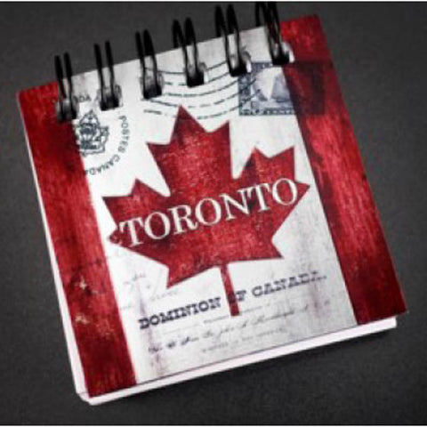 TORONTO SOUVENIR FRIDGE MAGNET NOTE PAD