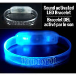 TORONTO SOUVENIR LED BRACELET SOUND ACTIVATED