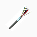 CABLE 6C 22AWG STR SHLD 30METER FT4 600V 105C GREY