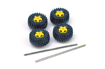 TRUCK TIRE SET (36MM)