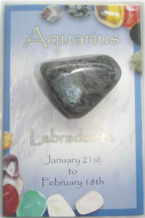ZODIAC STONE BOX-AQUARIUS