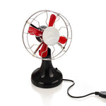FAN MINI 6IN DESKTOP USB POWERED RED METAL