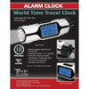 CLOCK ALARM DIGITAL WITH FLASHLIGHT ASSORTED COLOU