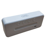 CLOCK ALARM DIGITAL SHOWS TIME AND TEMPERATURE TYPE C CABLE