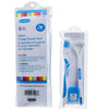 TRAVEL ORAL CARE 5PCS/SET TOOTH BURSH W/COVER DENTAL FLOSS