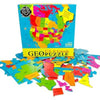 GEO PUZZLE-USA & CANADA 69 PIECES