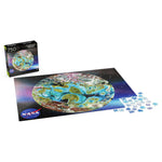 JIGSAW PUZZLE AERIAL VIEW LAKE {{CARNEGIE 750PCS 20X27 INCH