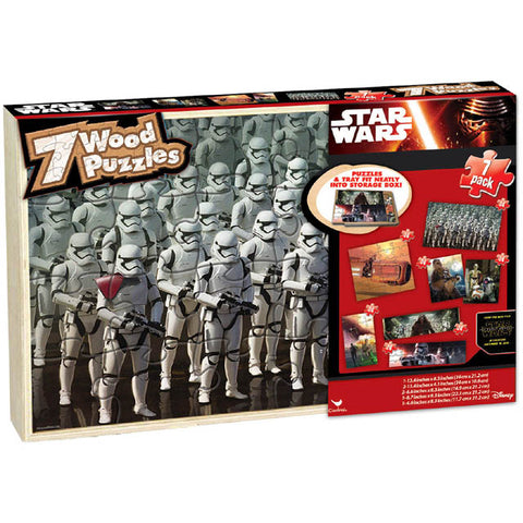 JIGSAW PUZZLE STAR WARS 7 WOOD {{puzzles