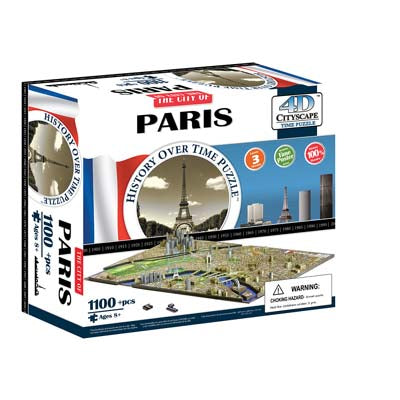 PARIS 4D TIME PUZZLE 1100+PCS