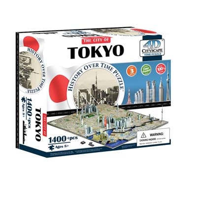TOKYO 4D TIME PUZZLE {{1400+PCS
