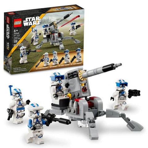 STAR WARS 501ST CLONE TROOPERS BATTLE PACK(119 PCS)