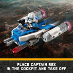 THE CLONE WARS CAPTAIN REX Y-WING MICROFIGHTER BUILDING SET