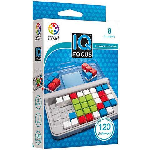 IQ FOCUS 120 CHALLENGES {{1 PLAYER PUZZLE GAME