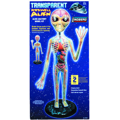 TRANSPARENT ALIEN ANATOMY MODEL KIT