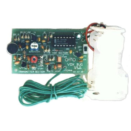 FM TRANSMITTER-SOUND ACTIVATED WIRELESS MIC