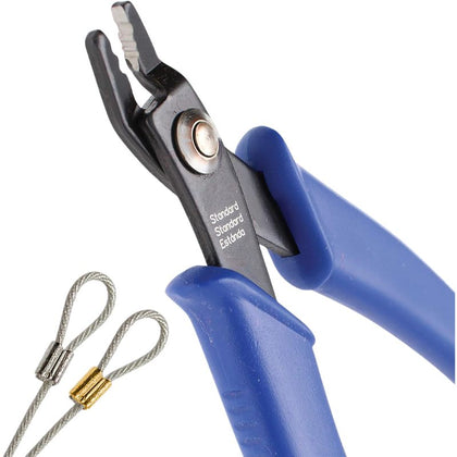 CRIMPING PLIERS - MAKES SECURE HOLD ON CRIMP BEADS & TUBES