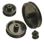 PULLEY SET ECONOMY FITS 2MM & 3MM SHAFT DIAMETER 4PCS/SET