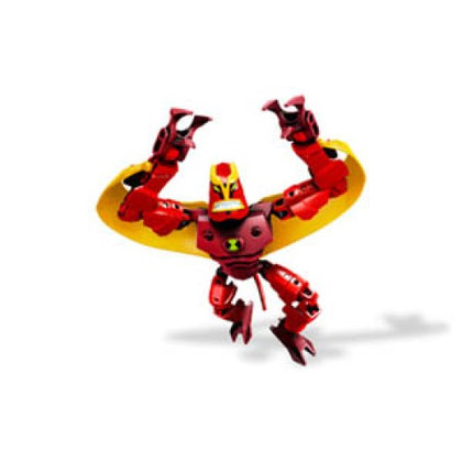 JET RAY-BEN 10 ALIEN FORCE 16 PCS