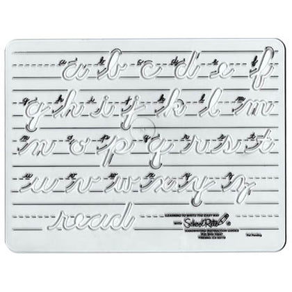 TEMPLATE FOR TRANSITIONAL CURSIV E ALPHABETS LOWERCASE A-Z 1IN HI