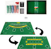 CASINO SET DELUXE 3 GAMES IN 1 CRAPS BLACKJACK POKER
