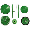 WHEELS KIT WHEELS AXLES & GEARS 8PCS/SET ASSORTED COLOR