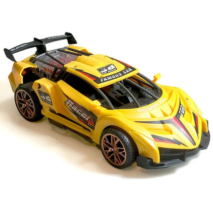 RACING CAR LIGHT & SOUND 7.5IN ASSORTED COLORS