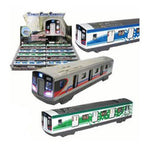 SONIC CITY SUBWAY DIE CAST 8INCH PULL BACK ACTION & SOUNDS