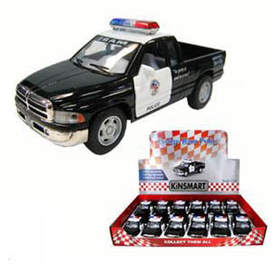 POLICE DIE CAST 5 INCH PULL BACK AND GO ACTION