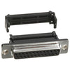 DB25F IDC PLASTIC MET/LIP