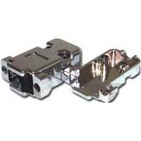 DB9 HOOD 2PC MET PLAS HW {{
