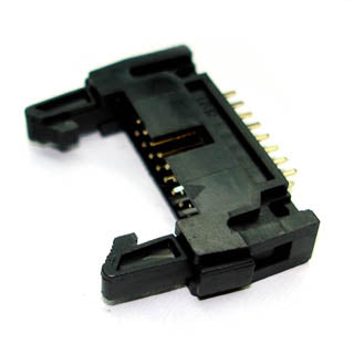 HDR SHRD LATCH 16 W/KEY PCST BLK {{