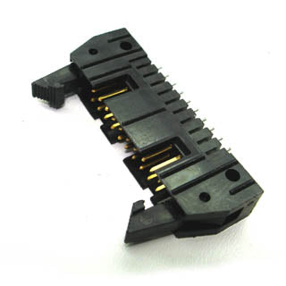 HDR SHRD LATCH 20 W/KEY PCST BLACK