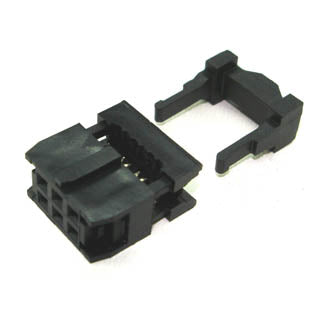 IDC6F DIP W/KEY BLACK {{