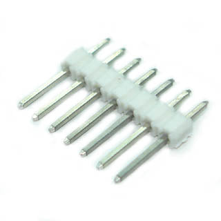 SIPHDR 2.5MM 7P BRST 4/8 TIN WHITE{{