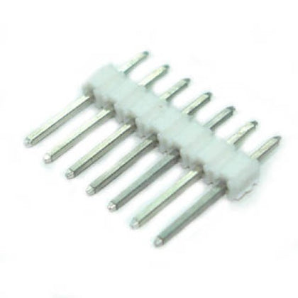 SIPHDR 2.5MM 7P BRST 4/8 TIN WHITE