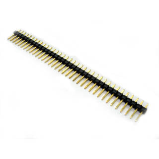 SIPHDR 2.5MM 36P BRST 3/6 GOLD BLACK