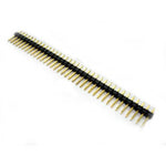 SIPHDR 2.5MM 40P BRST 3/6 GD BLK