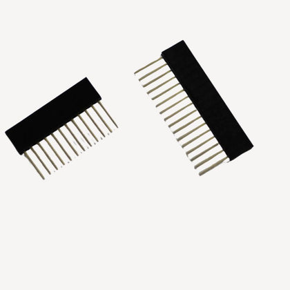 SIPSKT 2.5MM 1X16S 1X12S NBST GOLD 2 SOCKETS/PACK BLACK