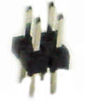 DIPHDR 2MM 4P BRST 3/4 TIN BLK {{