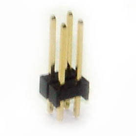 DIPHDR 2.5MM 4P NBST 3/9 GOLD BLACK{{