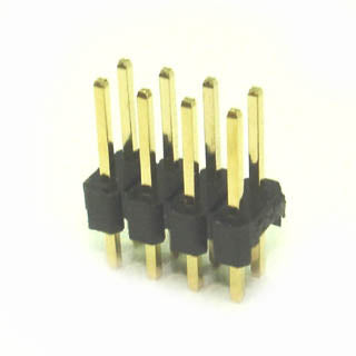 DIPHDR 2.5MM 8P BRST 3/6 GOLD BLACK{{