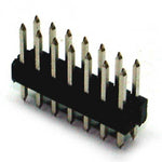 DIPHDR 2.5MM 14P NBST 3/6 TIN BLACK{{