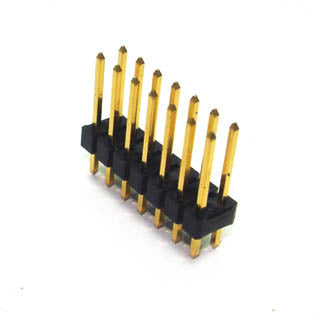 DIPHDR 2.5MM 14P BRST 3/8 GOLD {{