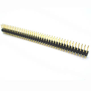 DIPHDR 2.5MM 80P BRST 3/6 GOLD BLACK