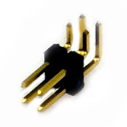 DIPHDR 2.5MM 4P BRRA 3/6 GOLD BLACK{{