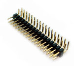 DIPHDR 2.5MM 34P BRRA 3/5 GOLD BLACK{{