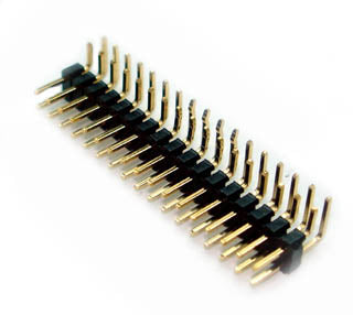 DIPHDR 2.5MM 34P BRRA 3/5 GOLD BLACK{{