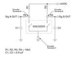 ENCODER MECHANICAL INCREMENTAL 20 QUADRATURE (INCREMENTAL) VERT