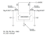 ENCODER MECHANICAL INCREMENTAL 20 QUADRATURE (INCREMENTAL) VERT